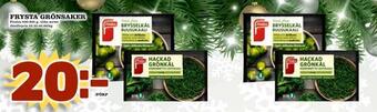 Bonum Matmarknad Frysta grönsaker erbjuda
