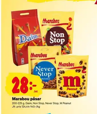 Marabou påsar