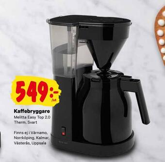 City Gross Kaffebryggare erbjuda