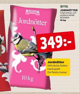 Jem&Fix Jordnötter erbjuda