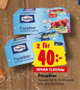 City Gross Fryspåsar erbjuda
