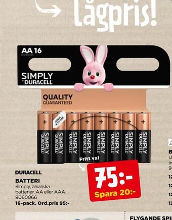 Jem&Fix Batteri erbjuda