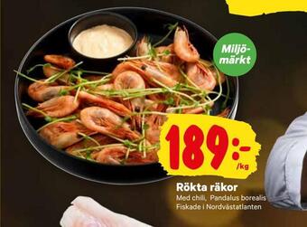 City Gross Rökta räkor erbjuda