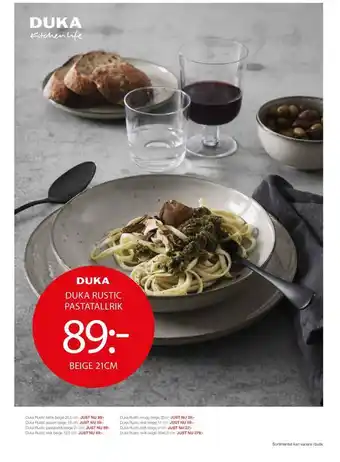 City Gross Duka rustic pastatallrik erbjuda