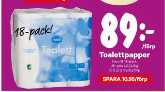 City Gross Toalettpapper erbjuda