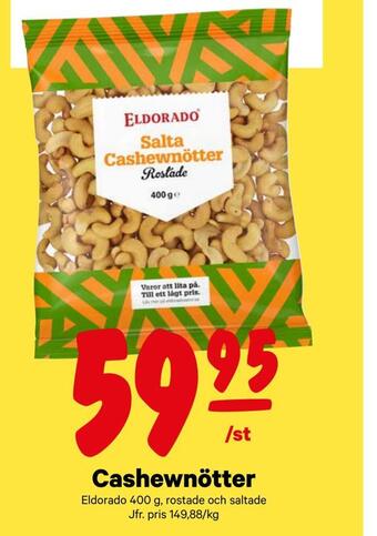 City Gross Cashewnötter erbjuda