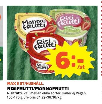 Risifrutti/mannafrutti