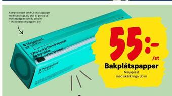 City Gross Bakplåtspapper erbjuda