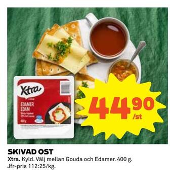 Coop Extra Skivad ost erbjuda