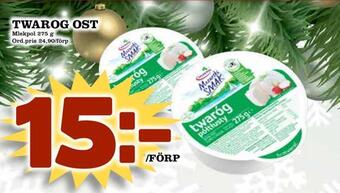 Din Mat Twarog ost erbjuda