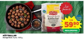 Coop Daglivs Köttbullar erbjuda