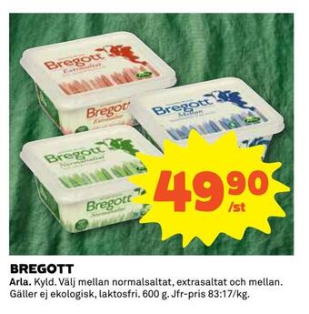 Coop Extra Bregott erbjuda