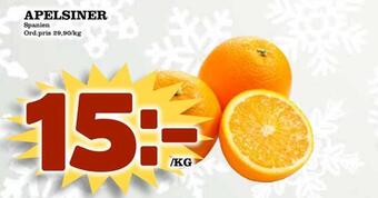 Din Mat Apelsiner erbjuda
