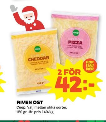 Coop Forum Riven ost erbjuda