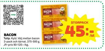 Coop Forum Bacon erbjuda
