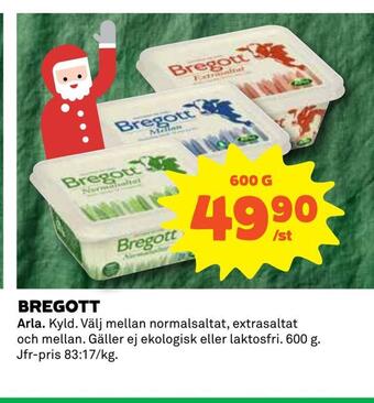 Coop Daglivs Bregott erbjuda