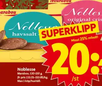 ICA Supermarket Noblesse erbjuda