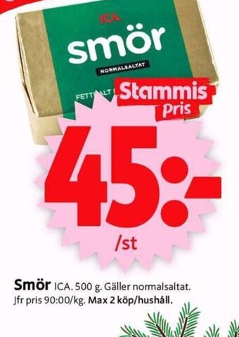 ICA Supermarket Smör erbjuda