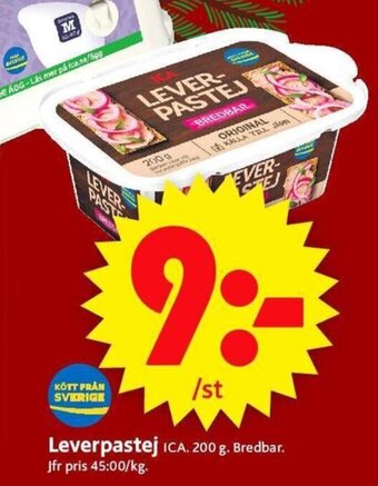 ICA Supermarket Leverpastej erbjuda