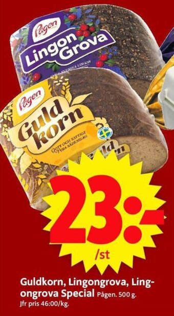 ICA Supermarket Guldkorn, Lingongrova, Lingongrova Special erbjuda