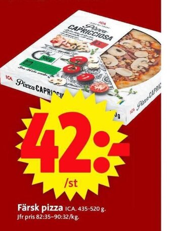ICA Supermarket Färsk Pizza erbjuda