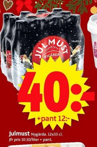ICA Supermarket Julmust erbjuda