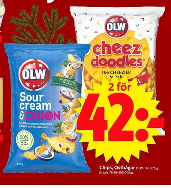 ICA Supermarket Chips, Ostbågar erbjuda