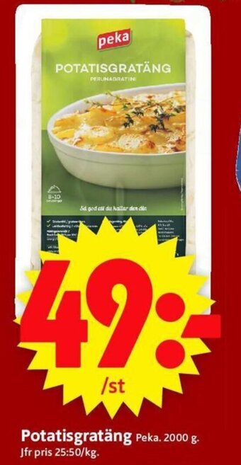 ICA Supermarket Potatisgratäng erbjuda
