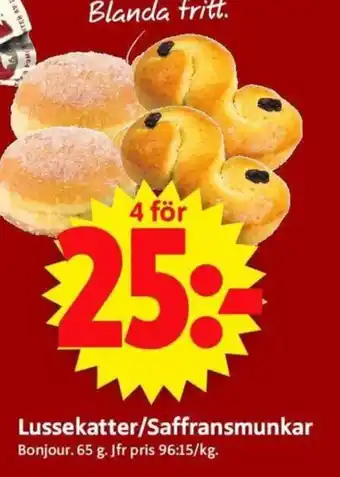 Lussekatter/Saffransmunkar