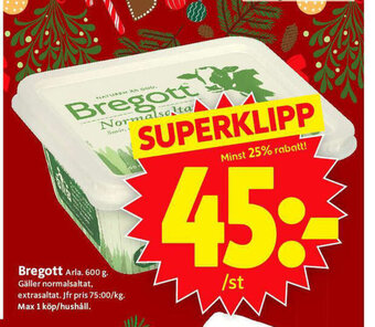 ICA Supermarket Bregott erbjuda
