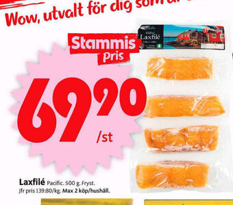 ICA Supermarket Laxfilé erbjuda