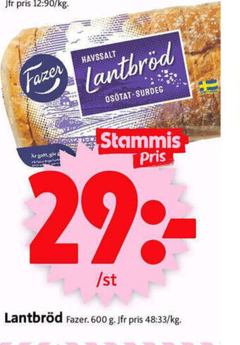 ICA Supermarket Lantbröd erbjuda