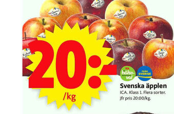 ICA Supermarket Svenska Äpplen erbjuda