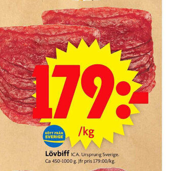 ICA Supermarket Lövbiff erbjuda