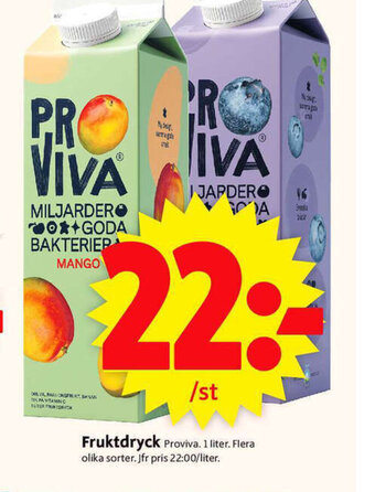 ICA Supermarket Fruktdryck erbjuda