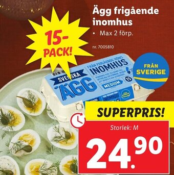 Lidl Ägg Frigående Inomhus erbjuda