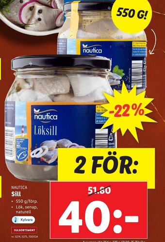 Lidl Sill erbjuda