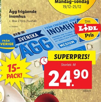 Lidl Ägg Frigående Inomhus erbjuda