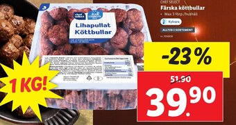 Lidl Färska Köttbullar erbjuda