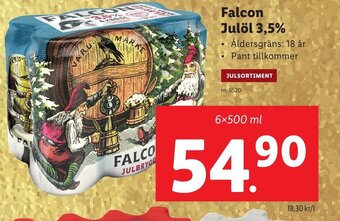 Lidl Falcon Julöl 3.5% erbjuda