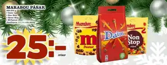 Matdax Marabou påsar erbjuda