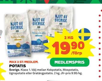 Stora Coop Potatis erbjuda