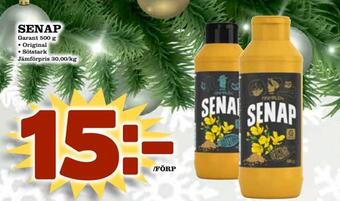 Matdax Senap erbjuda