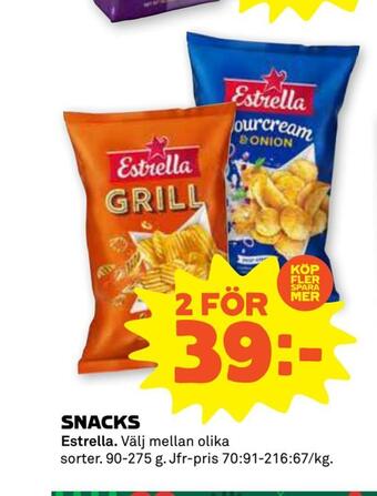 Stora Coop Snacks erbjuda