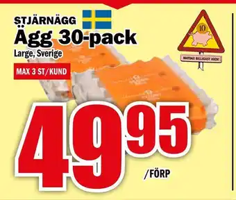 Matdax Ägg 30-pack erbjuda