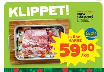 Stora Coop Fläskkarré erbjuda