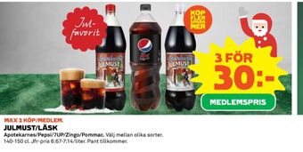Coop Apotekarnes julmust erbjuda