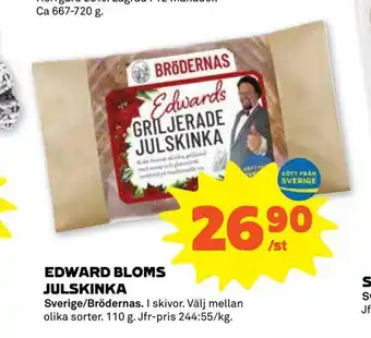 Stora Coop Edward bloms julskinka erbjuda