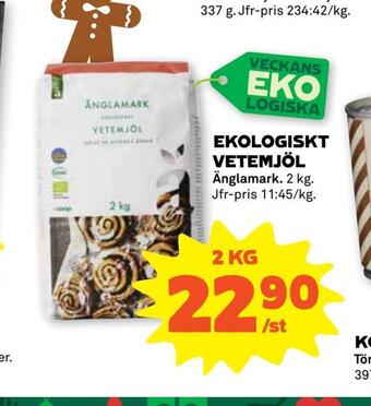 Ekologiskt vetemjöl