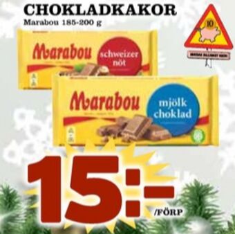 Matdax Mjölkchoklad chokladkaka erbjuda